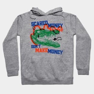 Scared Money Don't Make Money // Florida Blue & Orange Hoodie